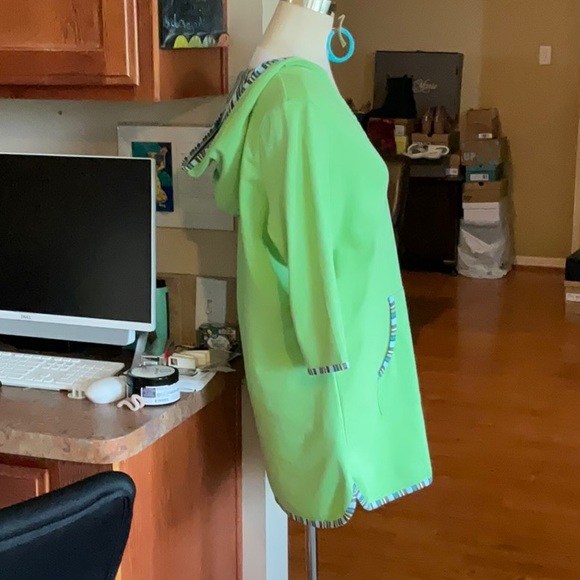 Eivissa Girl Bright Green Swim Coverup Size XL (14/16), NWT - Picture 6 of 15